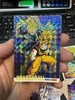 Dragon Ball ART COLLECTION PRIZM HOLO LOT UNKNOWN YEARS 10 CARD LOT 1 - Image 2