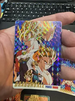 Dragon Ball ART COLLECTION PRIZM HOLO LOT UNKNOWN YEARS 10 CARD LOT 1 - Image 3