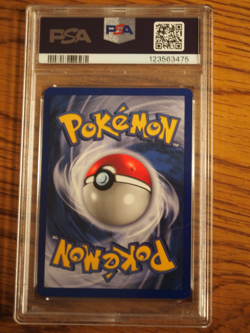 Pokemon 1999 Base Unlimited Mewtwo rare holo card, PSA 8 - Image 3