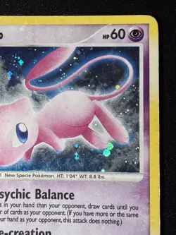 Mew 15/132 D&P Secret Wonders Pokemon Card Holo Foil Rare Swirl HP - Image 4