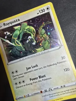 Rayquaza SWSH029 SWSH Promo Cards Cosmos Holo Pokemon TCG MiNT 2x Swirls - Image 1