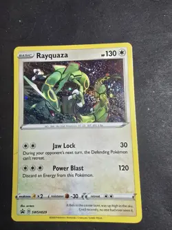 Rayquaza SWSH029 SWSH Promo Cards Cosmos Holo Pokemon TCG MiNT 2x Swirls - Image 2
