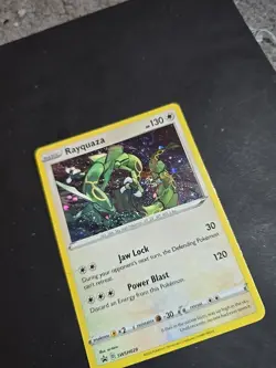 Rayquaza SWSH029 SWSH Promo Cards Cosmos Holo Pokemon TCG MiNT 2x Swirls - Image 3