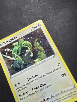 Rayquaza SWSH029 SWSH Promo Cards Cosmos Holo Pokemon TCG MiNT 2x Swirls - Image 4