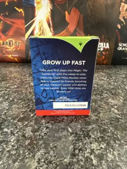In Hand MTG Spiderman Welcome Deck - SDCC 2025 MTG Miles Morales GREEN DECK RARE - Image 3
