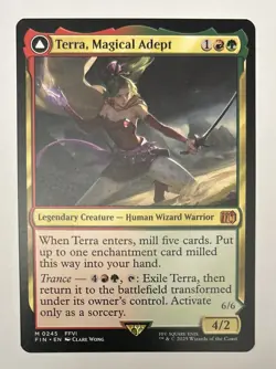 Terra, Magical Adept - #245 Regular - Final Fantasy - Mtg - Image 1