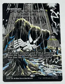 MTG Marvel Spider-Man REANIMATE #0020 *Mint *MAR Marvel Universe - Image 1