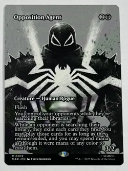 MTG Marvel Spider-Man OPPOSITION AGENT #0019 *Mint *MAR Marvel Universe - Image 1
