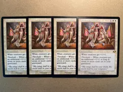 MTG 4x RETRO Divine Sacrament Dominaria Remastered Magic the Gathering x4 NM - Image 1