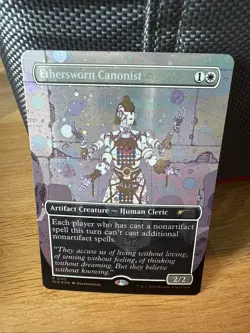 Mtg Secret Lair Deathburger- Ethersworn Canonist - GALAXY Foil -NM - Image 1