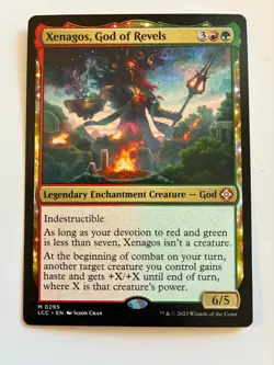 MTG Xenagos, God of Revels Commander: the Lost Caverns of Ixalan Regular NM - Image 1