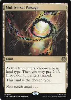 MTG Multiversal Passage (180) | NM | Spider-Man {SPM} - Image 1