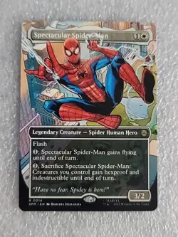 Spectacular Spider-Man Borderless SPM 0014 NM MTG Magic Regular - Image 1