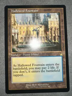 Hallowed Fountain (Retro Frame) Ravnica Remastered Regular - Image 2