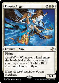 Emeria Angel [March of the Machine Commander] Magic MTG - Image 1