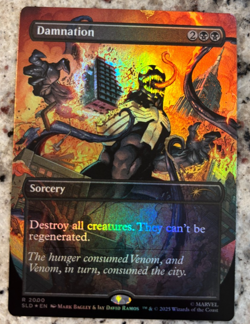 MTG Damnation (2000) (Rainbow Foil) - Venom Secret Lair Drop Series (SLD) - Image 1
