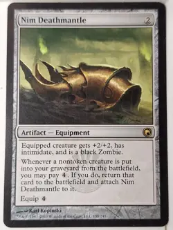 Nim Deathmantle - Scars of Mirrodin - Magic the Gathering MTG Nice! - Image 1
