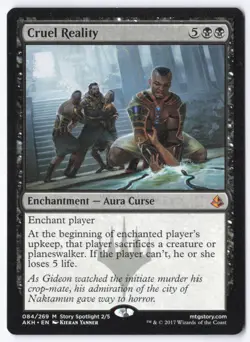 Cruel Reality M Amonkhet 84 NM - Image 1