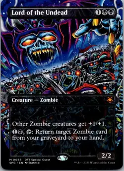Lord of the Undead (Borderless) M Special Guests 88 NM NM-NM - Image 1