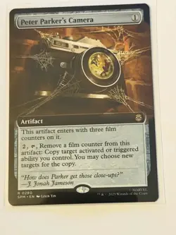 Peter Parker's Camera Extended Art Marvel's Spider-Man 280 - Image 1