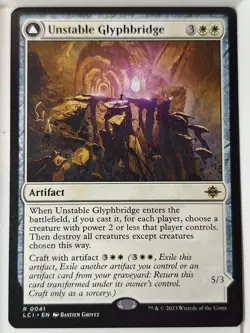 Unstable Glyphbridge -The Lost Caverns of Ixalan - Magic the Gathering MTG Nice! - Image 1