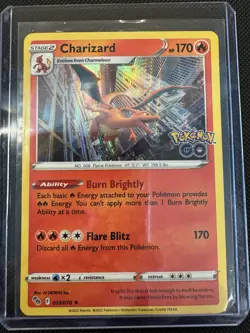 Charizard 010/078 Pokemon Go Holo Rare NM - Image 2