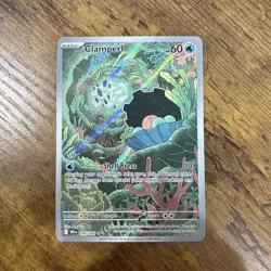 Pokemon TCG Clamperl 195/182 Sv10: Destined Rivals IR NM - Image 1