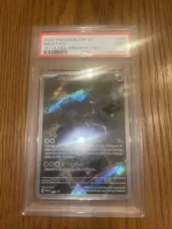 2023 POKEMON SVP EN-SV BLACK STAR PROMO 151 ULTRA-PREM COLL #052 MEWTWO PSA 9 - Image 1