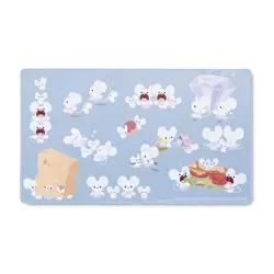 Pokemon Center US Official Tandemaus & Maushold Household Playmat NEW - Image 1