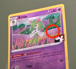 2 Swirls 🌀 Cosmo Holo Kirlia 068/195 - Pokemon Prize Pack Series 3 NM - Image 2