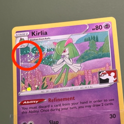 2 Swirls 🌀 Cosmo Holo Kirlia 068/195 - Pokemon Prize Pack Series 3 NM - Image 3
