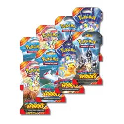 Pokemon Surging Sparks Sleeved Booster Pack Lot of 10 SEALED -*Random Cover Art* - Image 1