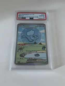 PSA 10 2024 Pokemon PAF EN Mew EX SIR #232 - Image 2