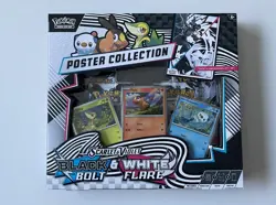 Pokemon TCG Black Bolt and White Flare Poster Collection - Image 1