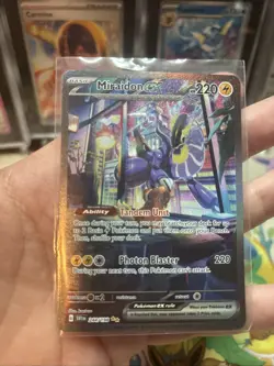 Pokemon Miraidon EX Scarlet Violet English 244/198 SIR Near Mint NM - Image 5