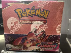 Pokemon Fusion Strike Booster Box Sealed with Acrylic Case - Image 2