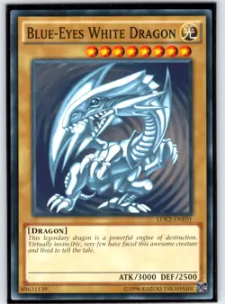 Blue-Eyes White Dragon (Version 2) LDK2-ENK01 NM - Image 1