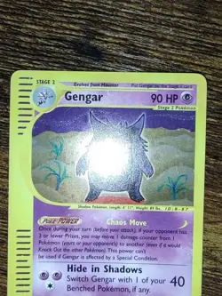 Gengar Expedition 13/165 Holo Rare Pokemon Card - Image 3