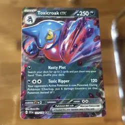 Toxicroak ex 131/198 SV01: Scarlet & Violet Base Set Holo - Pokemon Card - Image 1