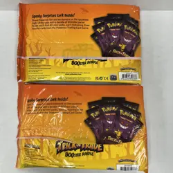 2 Bag Pokemon 2022 Trick or Treat Trade BOOster Bundle 80 Packs Halloween Cards - Image 3