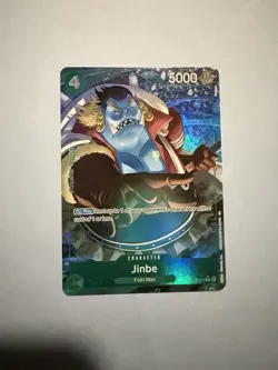 One Piece Card Game TCG PRB02 Jinbe P-063 Alt Art NM/M - Image 1