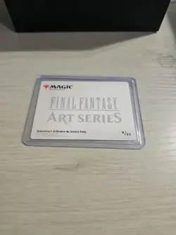 Sorceress's Schemes - Art Series 9/53 - Final Fantasy - MTG - Art Card - Image 2