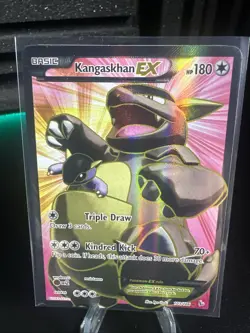 Pokemon TCG Kangaskhan EX Flashfire Full Art Holo Ultra Rare Card 103/106 - Image 1