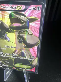 Pokemon TCG Kangaskhan EX Flashfire Full Art Holo Ultra Rare Card 103/106 - Image 3