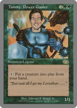 Timmy, Power Gamer - Unglued | MTG Card - Image 1