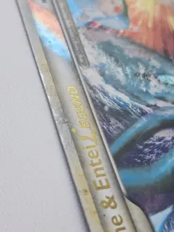Suicune and Entei Legend Top 94/95 Holo Heavily Played Pokemon Card Unleashed - Image 5