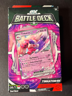 Nintendo Pokemon TCG Tinkaton EX Chien-Pao EX Battle Decks - 120 Cards (SET 2) 820650852404 - Image 1