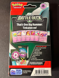 Nintendo Pokemon TCG Tinkaton EX Chien-Pao EX Battle Decks - 120 Cards (SET 2) 820650852404 - Image 2