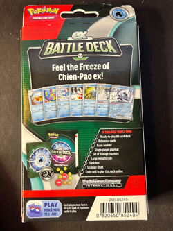 Nintendo Pokemon TCG Tinkaton EX Chien-Pao EX Battle Decks - 120 Cards (SET 2) 820650852404 - Image 4