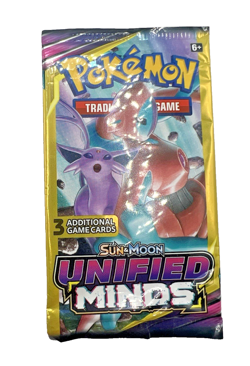 Pokemon Sun & Moon Unified Minds | 3 Card Mini Booster Pack Factory Sealed - Image 2